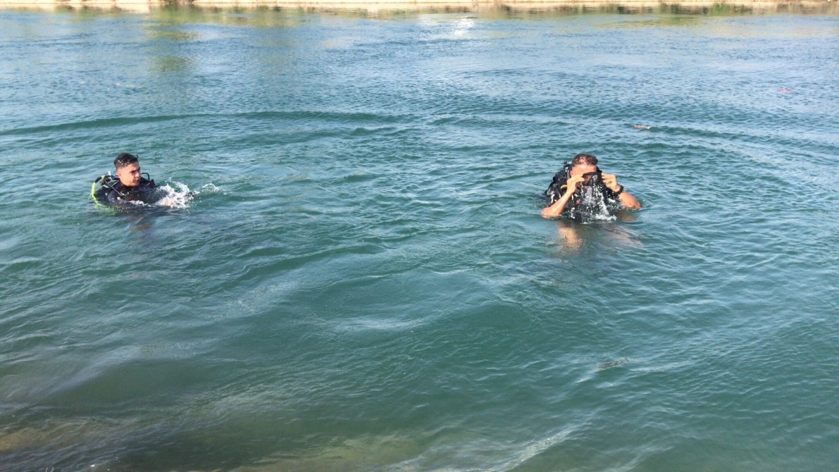 Adana'da sulama kanalına düşen kişi kayboldu