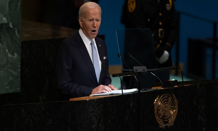ABD Başkanı Bıden, BM 77'inci Genel Kurul Toplantısı'na Katıldı