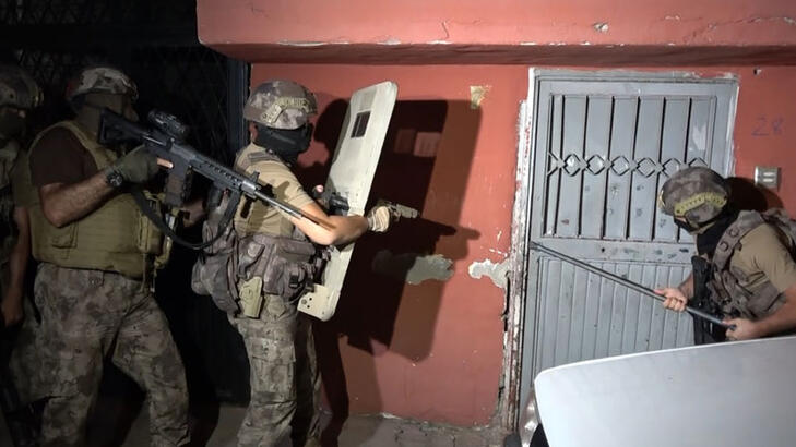 Mersin'de terör örgütü PKK/KCK'ya operasyon: 9 gözaltı