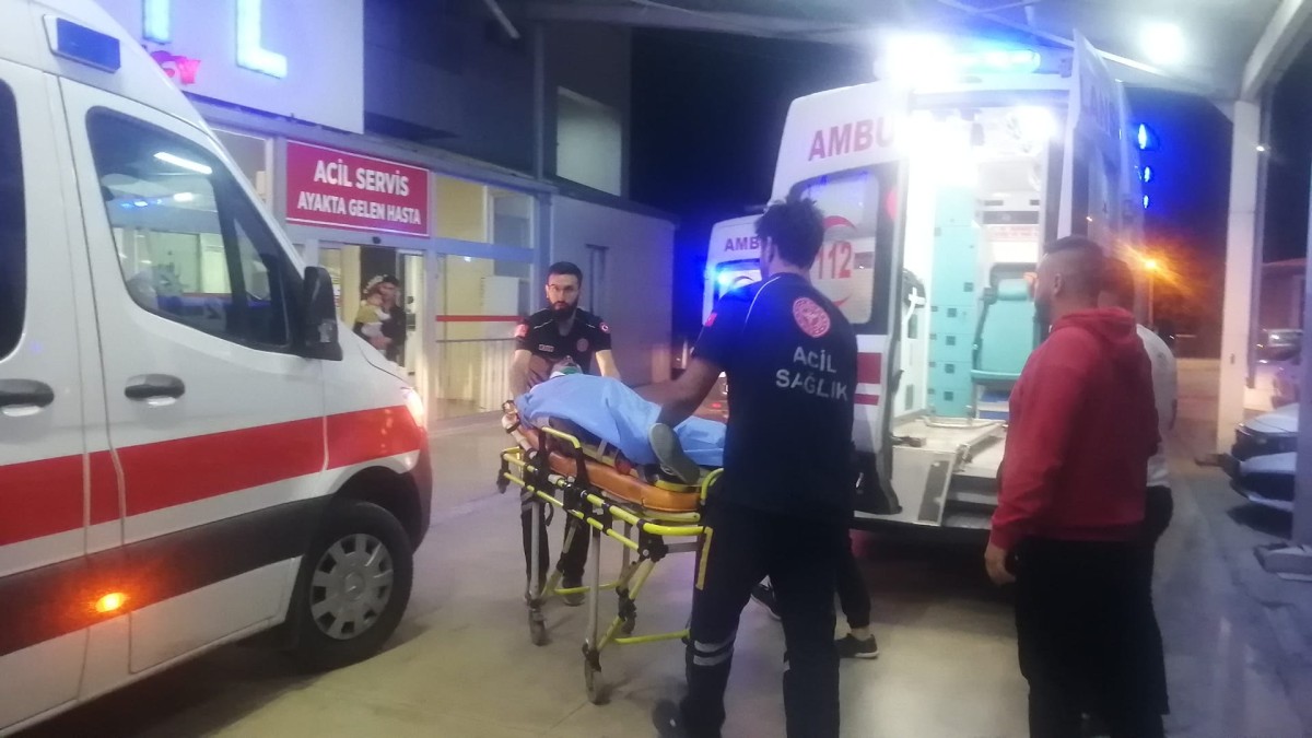 Adana'daki trafik kazasında 2 kişi yaralandı