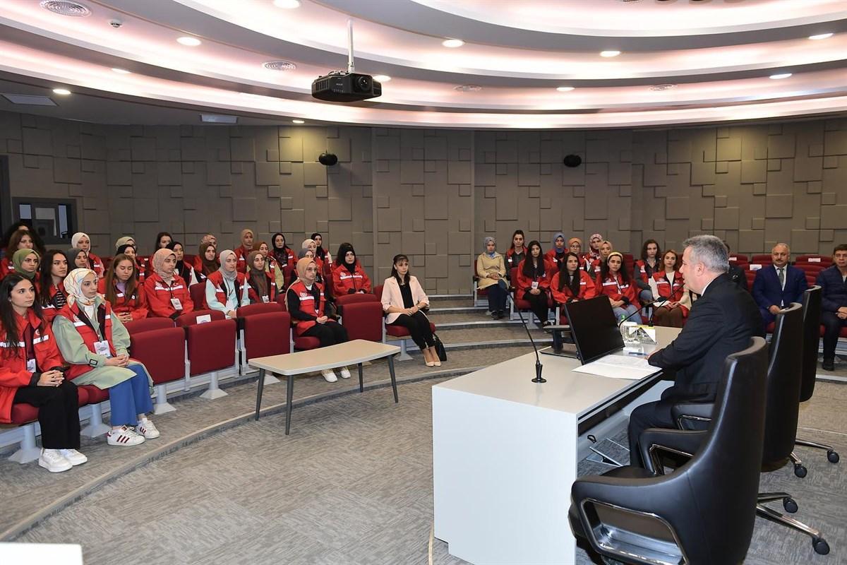 “Damla Gönüllülük Hareketi” Projesi Katılımcıları Vali Elban’ı Ziyaret Etti