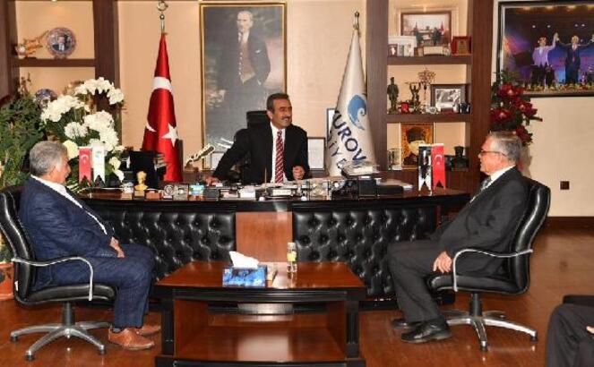 Kozanlılardan Başkan Çetin'e ziyaret