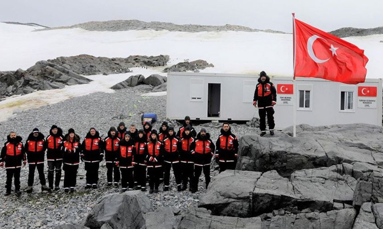 Türk Bilim Heyeti Antartika'da