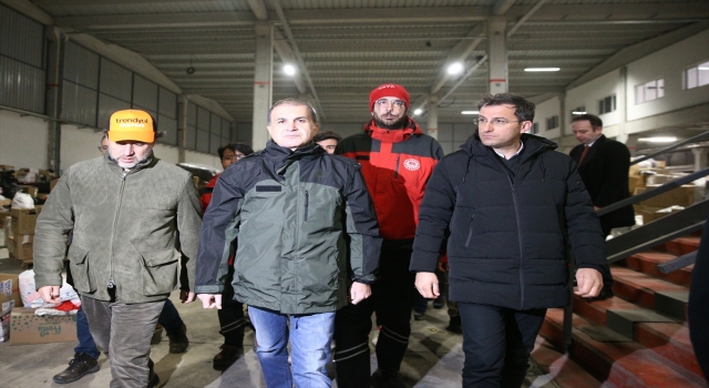 AK Parti Sözcüsü Çelik, Adana’da depremzedeleri ziyaret etti