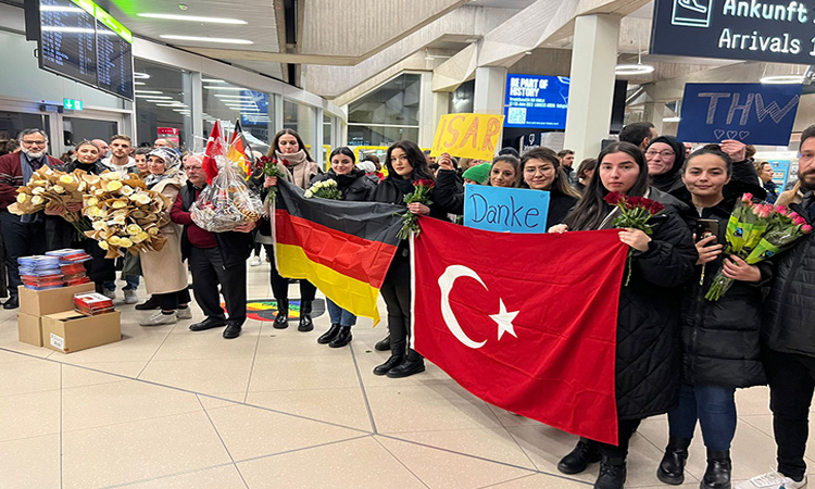 Ülkelerine dönen Alman kurtarma ekipleri Türkiye'de başarıyla çalıştıklarını dile getirdi
