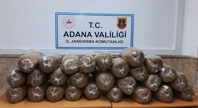 Adana’da 900 kilogram kaçak tütün ele geçirildi