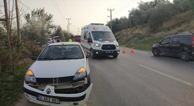 Adana’da otomobilin çarptığı yaya yaralandı