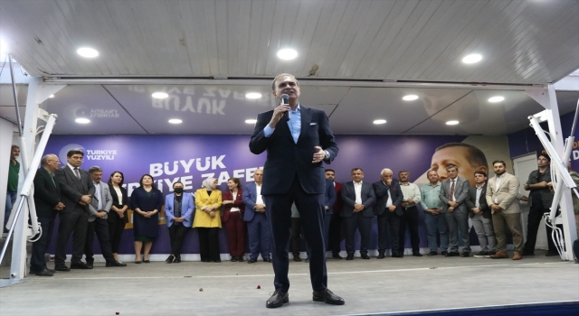 AK Parti Sözcüsü Ömer Çelik, Adana’da ziyaretlerde bulundu