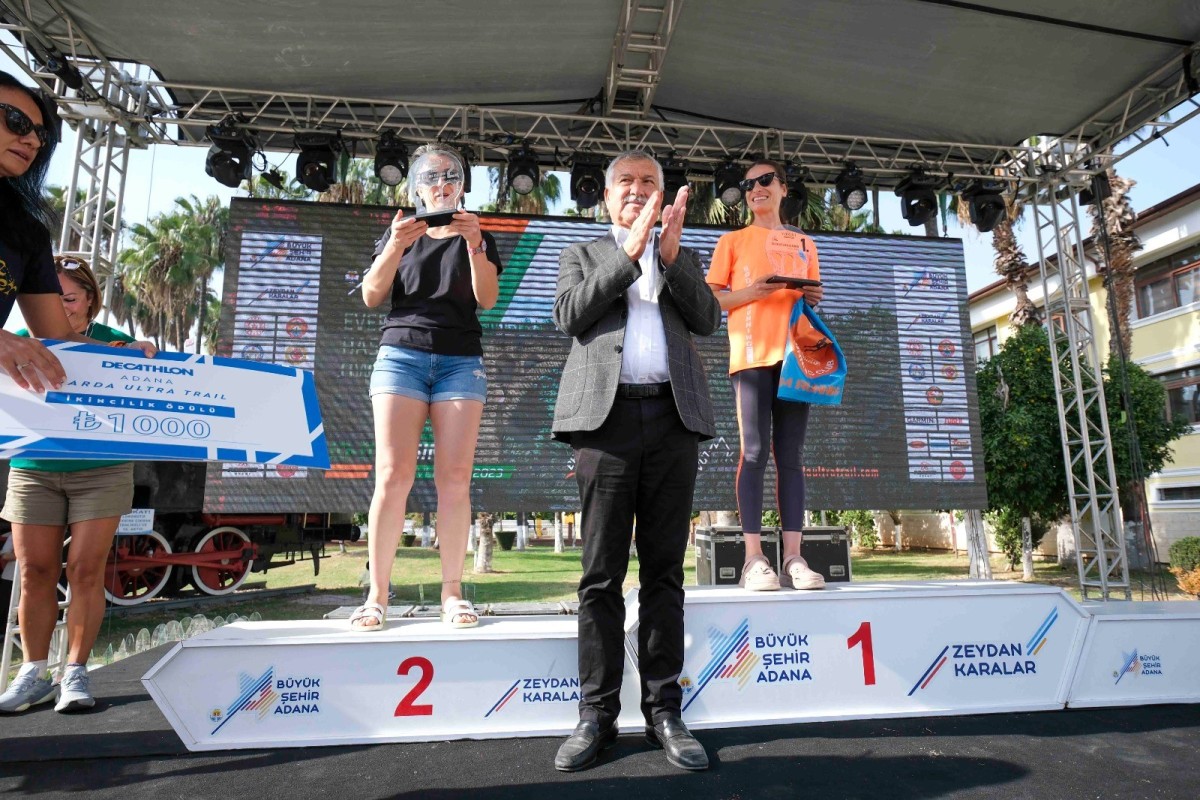 Varda Ultra Trail koşusunda dereceye girenlere ödülleri verildi