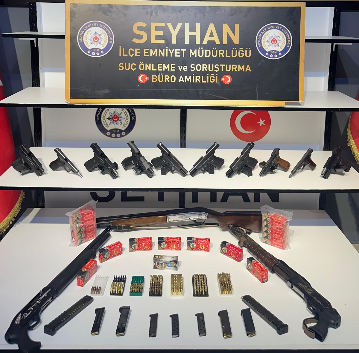 Adana’da silah kaçakçılarına operasyon