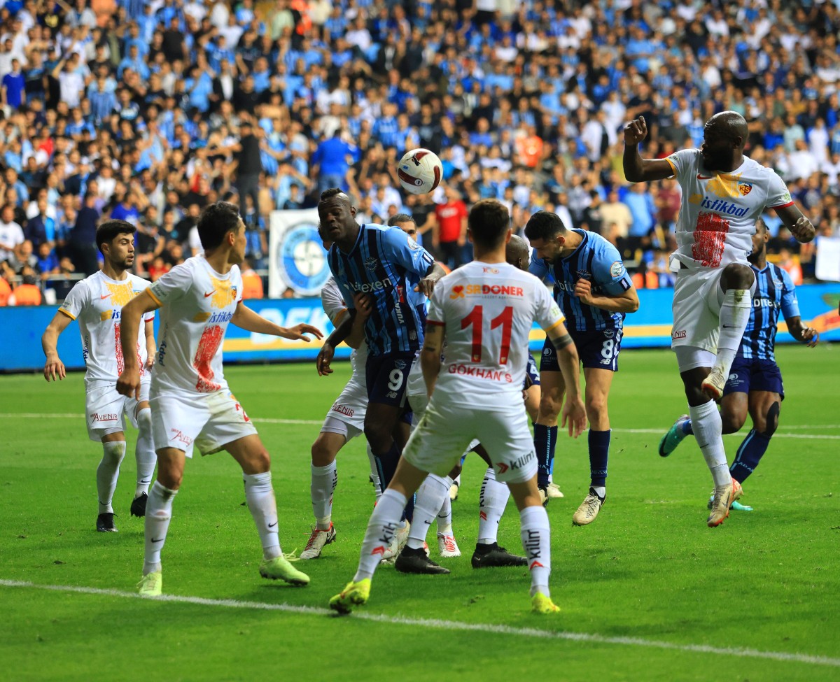 Trendyol Süper Lig: Adana Demirspor: 0 - Kayserispor: 0 