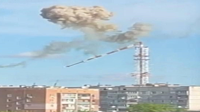 Rusya, Ukrayna’nın Harkov Şehrindeki TV Kulesini Vurdu