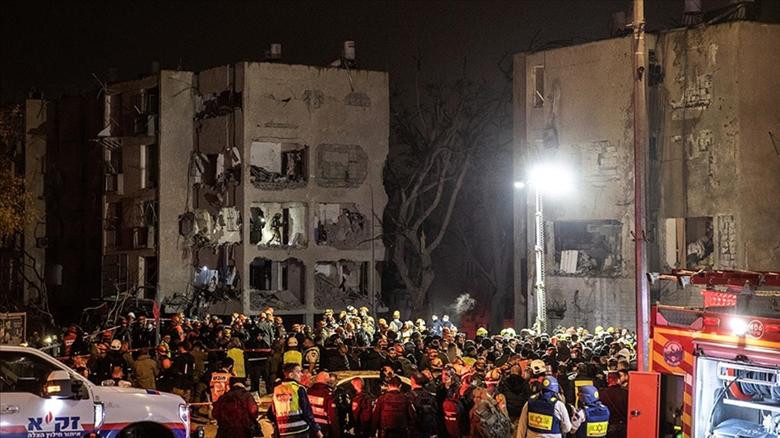 İran'ın İsrail'in Arad Kentine Düzenlediği Füze Saldırısında 10'u Ağır 84 Kişi Yaralandı 
