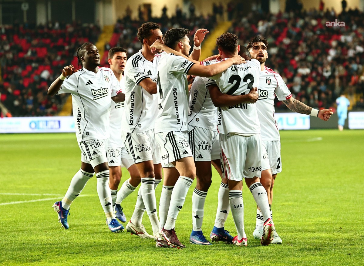 Beşiktaş, Gaziantep deplasmanında 3 puanı aldı