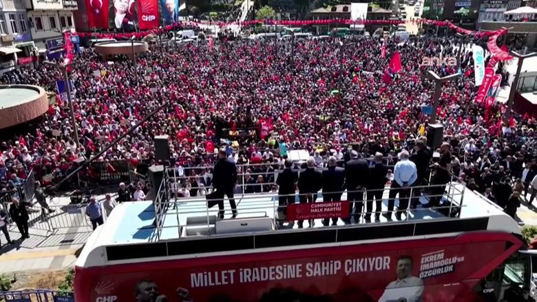 CHP’nin “Millet İradesine Sahip Çıkıyor” Mitingi Rize'de 