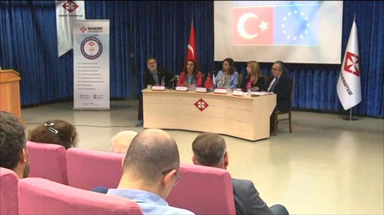 Başkent Üniversitesi'nde Türkiye-AB İlişkileri Paneli 