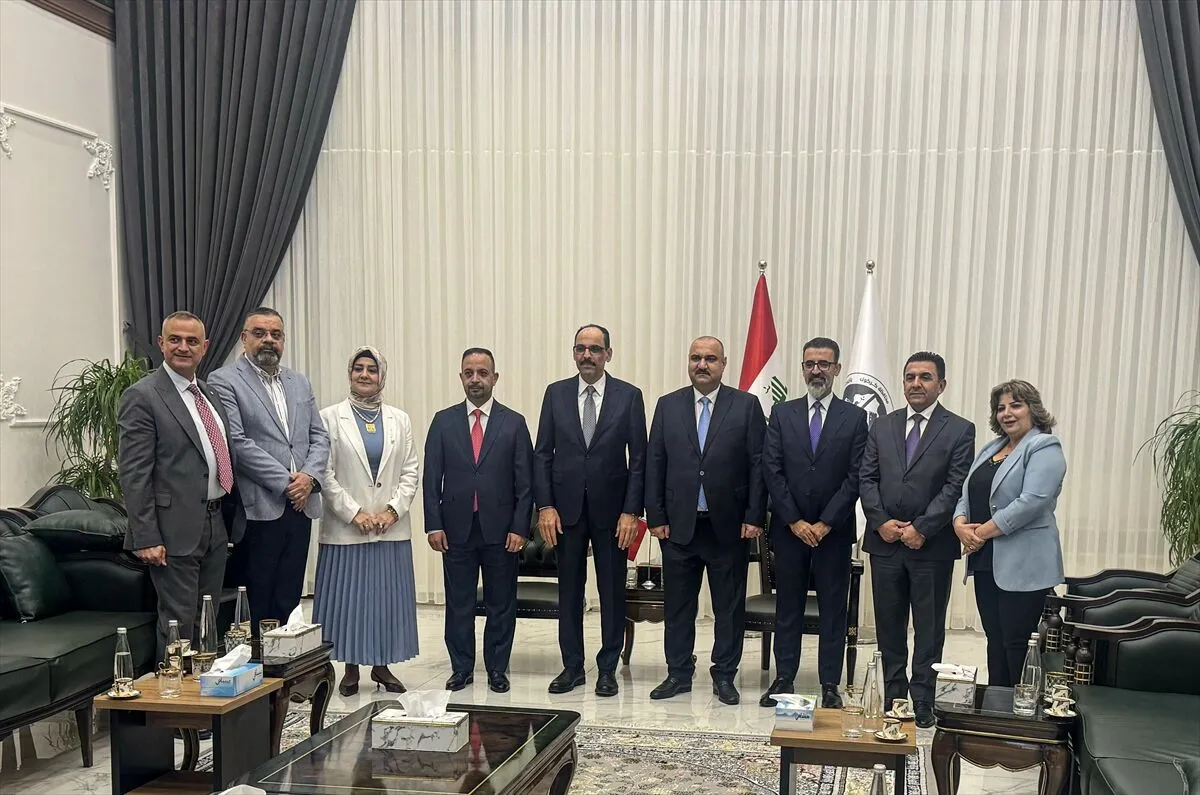 Irak'ta temaslarını sürdüren MİT Başkanı Kalın, Kerkük'ü ziyaret etti 