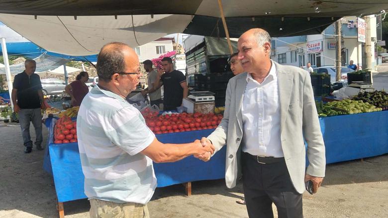 Adana Yumurtalık Belediye Başkanı Altıok, saha ziyaretlerine devam ediyor