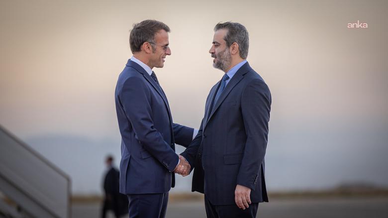 Fransa Cumhurbaşkanı Macron'un Şam ziyareti sırasında patlama
