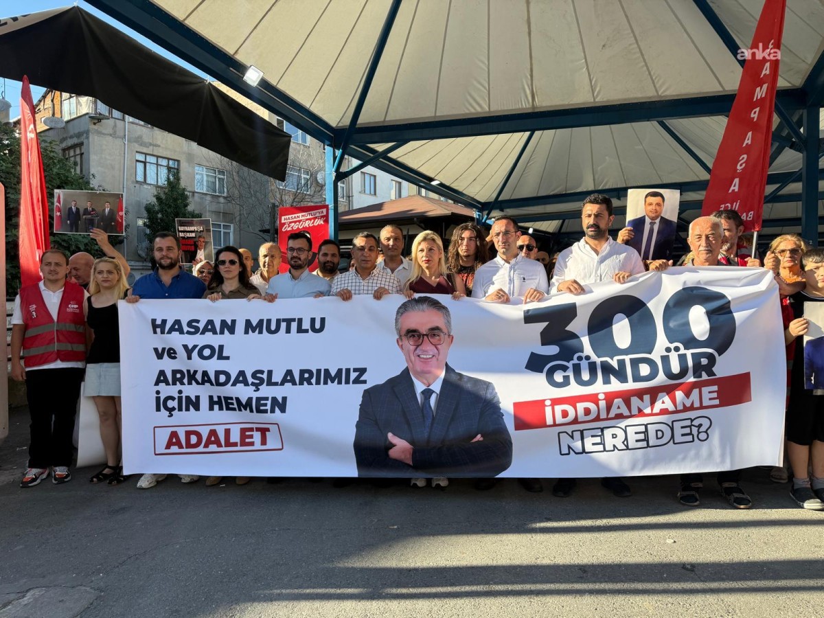 Bayrampaşa Belediye Başkanı Hasan Mutlu'nun tutukluluğunun 300. gününde