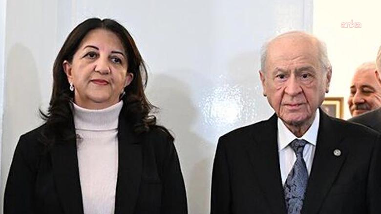 DEM Parti İmralı Heyeti üyeleri, MHP Genel Başkanı Bahçeli ile görüştü