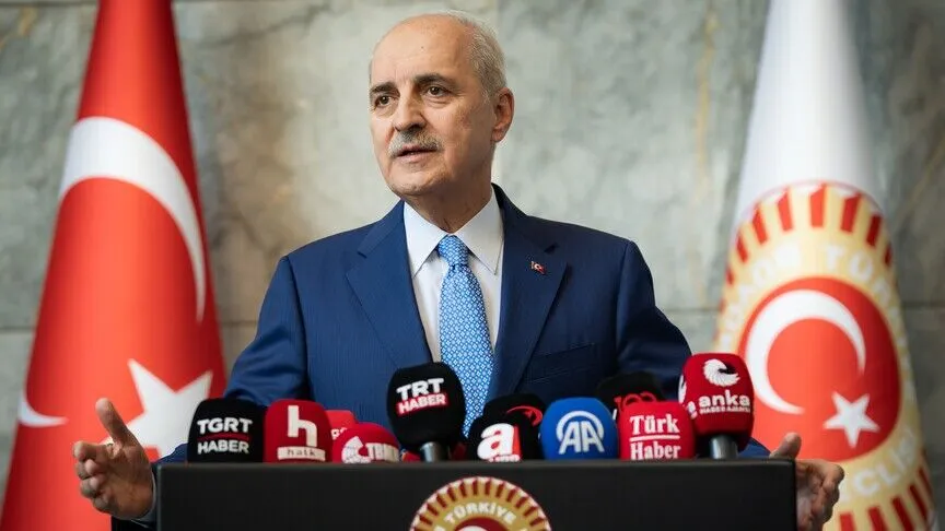 Numan Kurtulmuş: (Terörsüz Türkiye) Ümit ve arzu ederiz ki Meclis tatile girmeden yasalaşmış olur