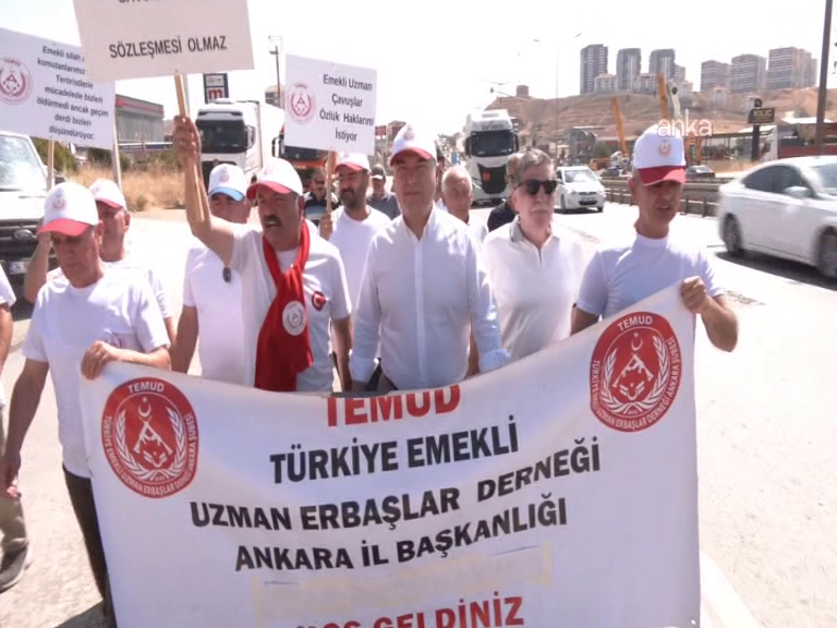 Emekli Uzman Çavuşlar Eylemde
