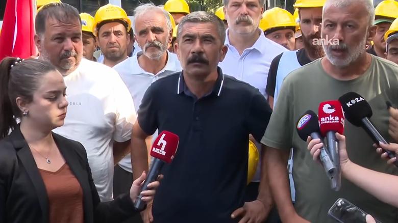 Enerji Bakanlığı önündeki madenci eyleminde işçiler gözaltına alındı