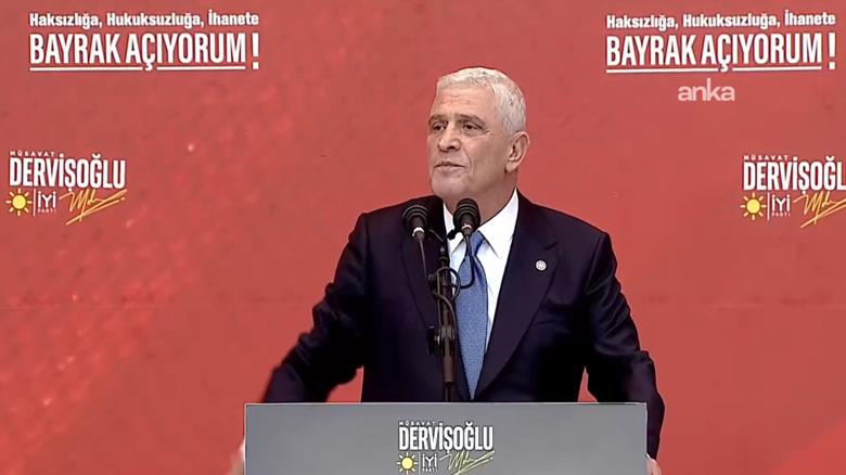 İYİ Parti’den Balıkesir’de ‘Bayrak açıyorum’ mitingi. Dervişoğlu: Bizim için bu teröre af yasasıdır, tsunaminin ilk dalgasıdır