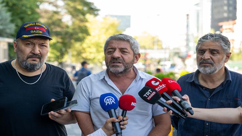 Gaziler Güvenpark'tan çıkarıldı. Şehit Aileleri ve Gaziler Derneği Başkanı Çerçioğlu: 