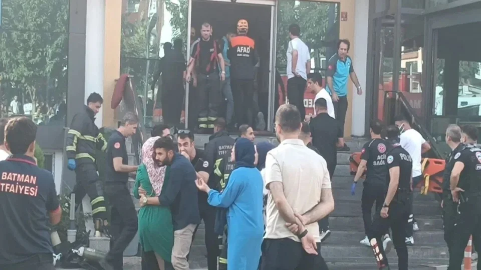 Spor Salonunda Yangın Faciası