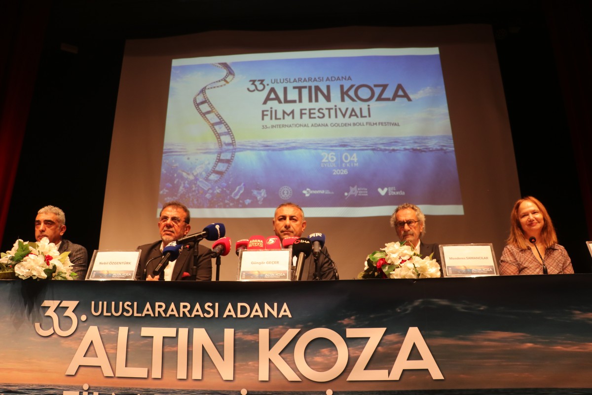 33. Uluslararası Adana Altın Koza Film Festivali'nin tanıtım toplantısı yapıldı