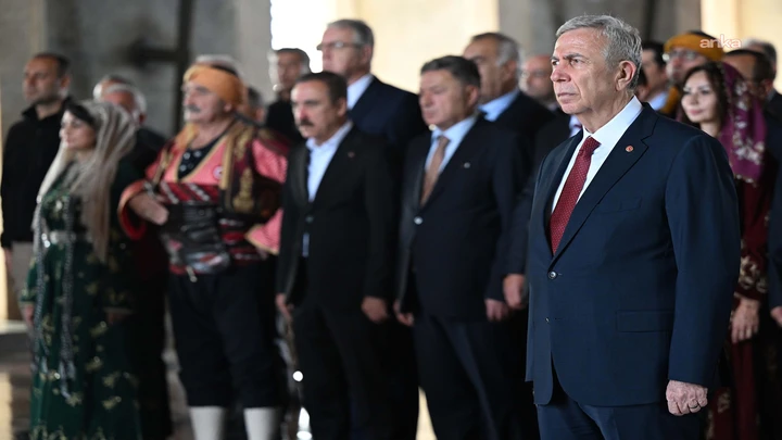 Ankara’nın başkent oluşunun 103'üncü yılı kutlandı. Birinci TBMM Binası'nda resmi tören yapıldı
