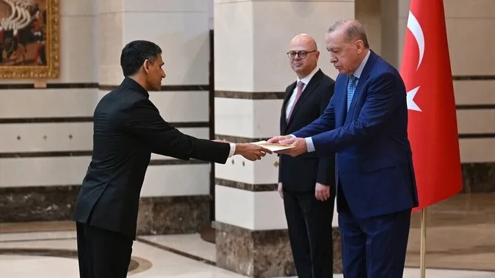 Cumhurbaşkanı Erdoğan, büyükelçilerin güven mektuplarını kabul etti