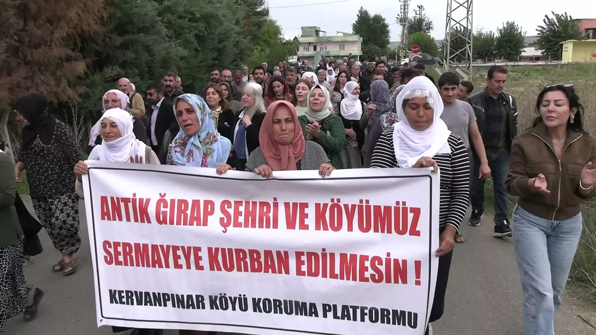 Diyarbakır'da Ges Projesi Protestosu