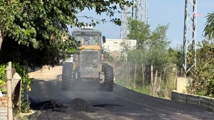 Adana Yumurtalık’ta yol çalışmaları sürüyor: Eksik yollar tamamlanıyor